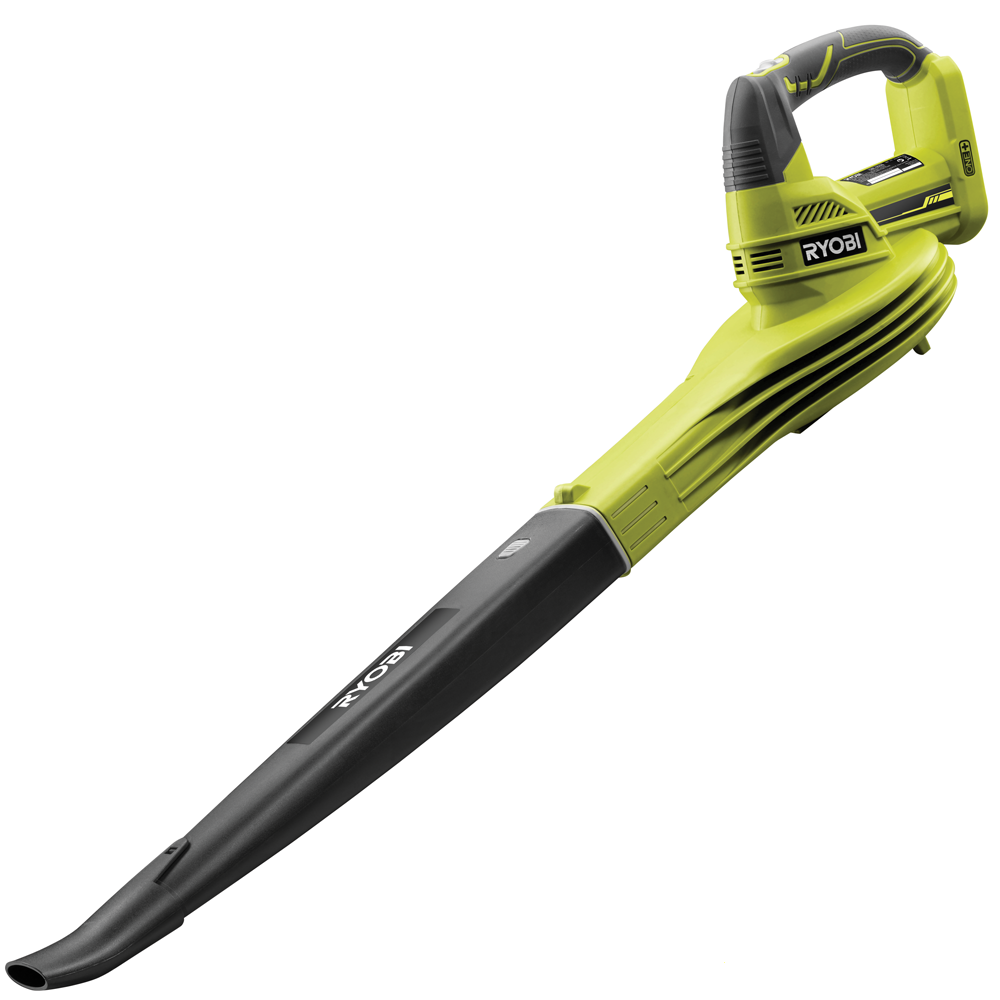 akku laubbläser ryobi obl1820s 18v 4ah luftstromgeschwindigkeit 245 km/h