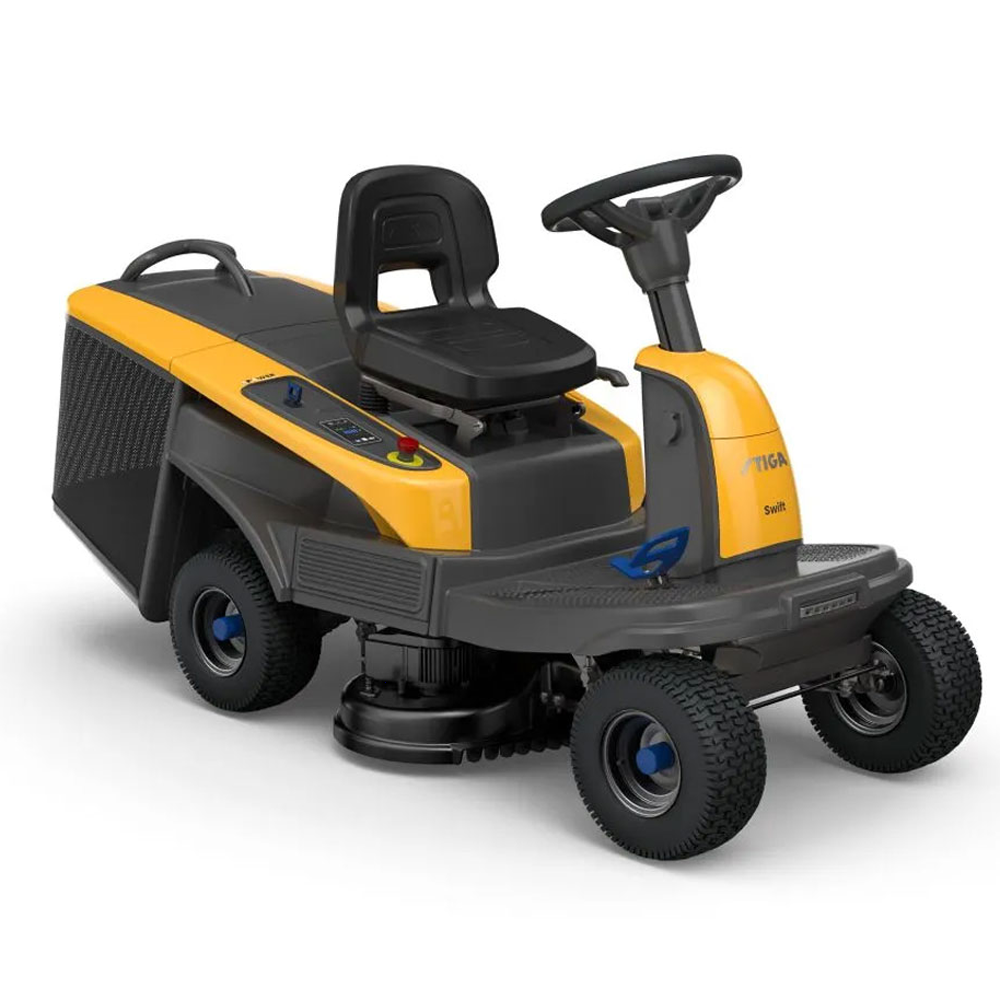 akku rasentraktor stiga swift 372e epower akkus 72 cm schnittbreite