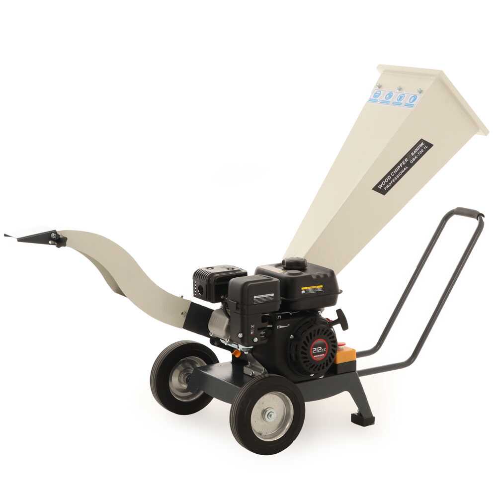 blackstone gbk 600 benzin häcksler , benzin motor 7 ps