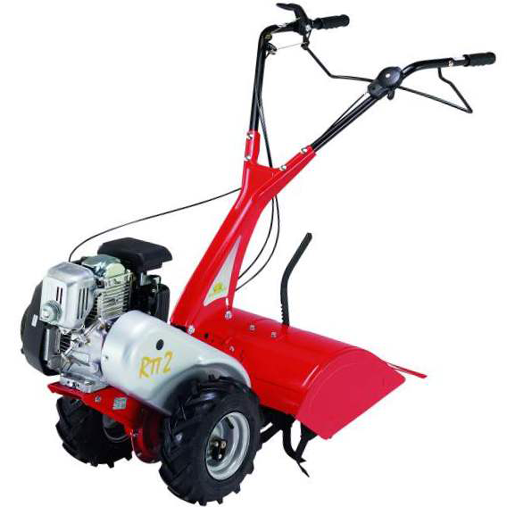 einachsschlepper eurosystems rtt2 2c mit rädern, benzinmotor 2 gänge und radantrieb