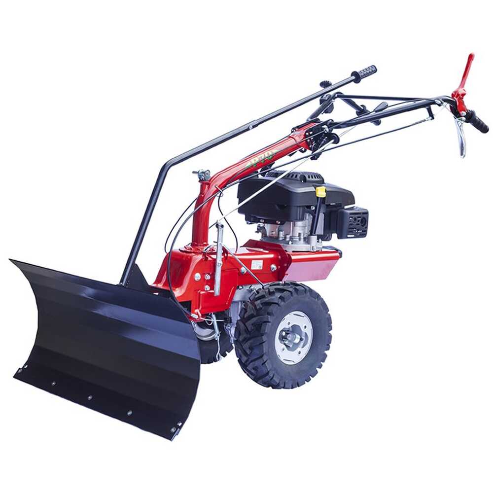 eurosystems p70 evo mehrzweckgerät mit schneeschild vielseitig einsetzbar e starter