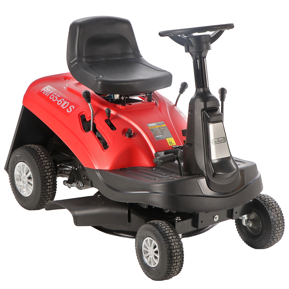 geotech rm 65 610 s aufsitzmäher minirider 196ccm motor mit e starter