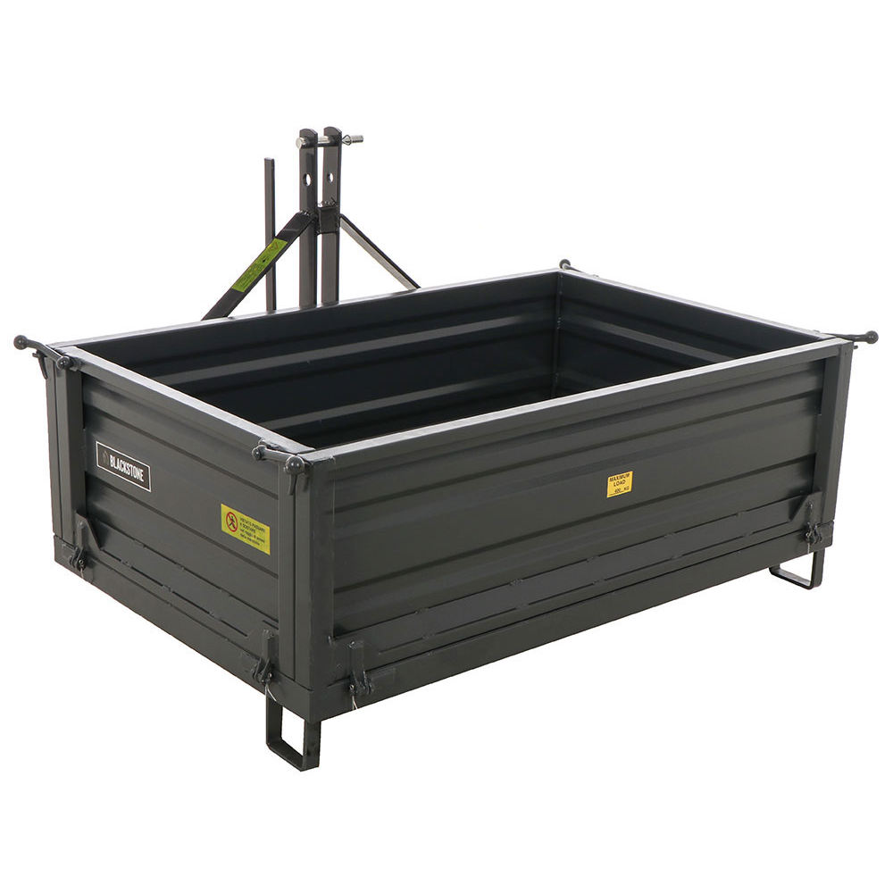 heckcontainer für traktoren blackstone b tb 160 kippbar 3 bordwände