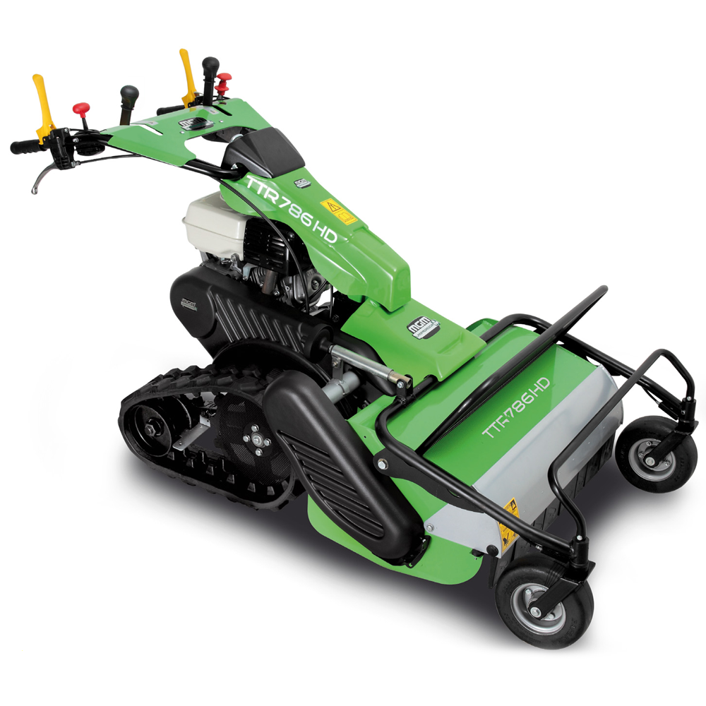 lampacrescia mgm ttr886hd schlegelmäher mit y messern raupenantrieb hondamotor gx390 für große steigungen