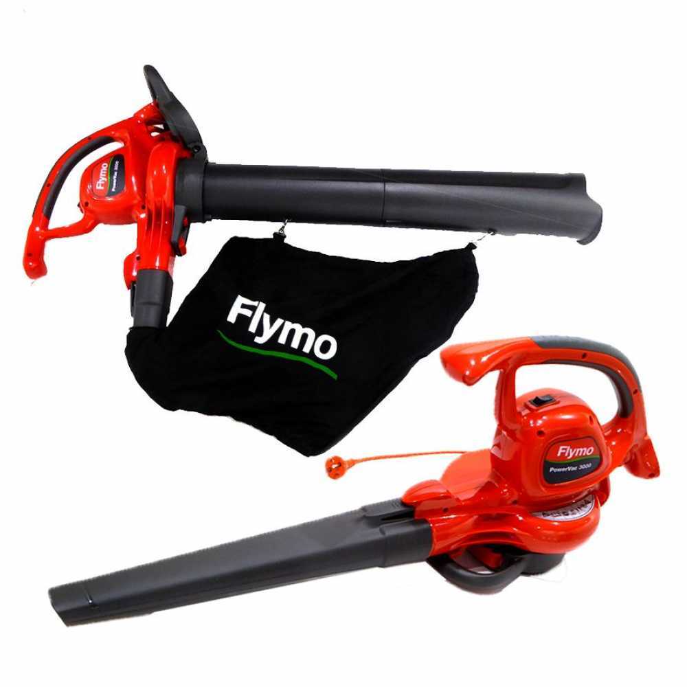 laubbläser, laubsauger flymo power vac 3000