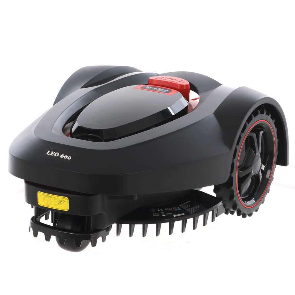 mähroboter blue bird leo 600 begrenzungskabel 28v li ionen akku 4ah