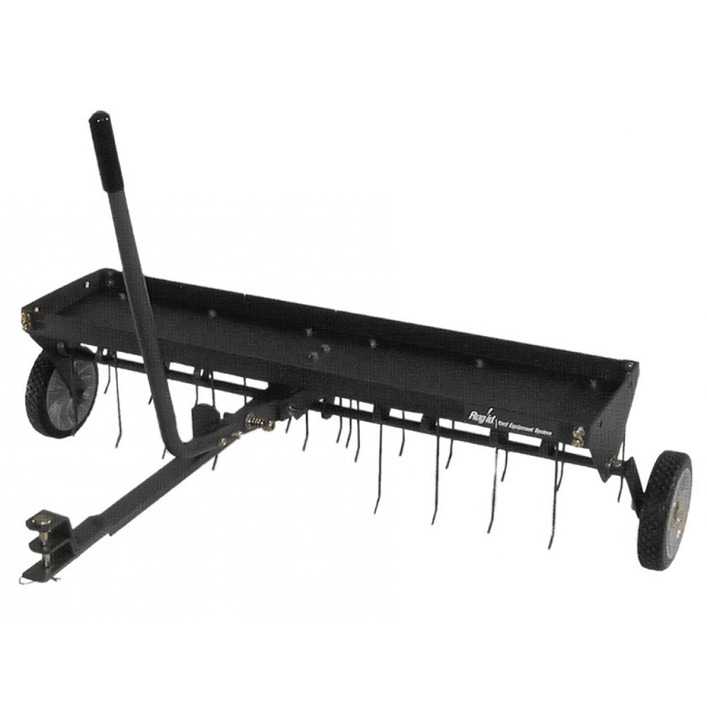 mgf dt42 entmooser rasenlüfter für professionellen rasentraktor cm 107
