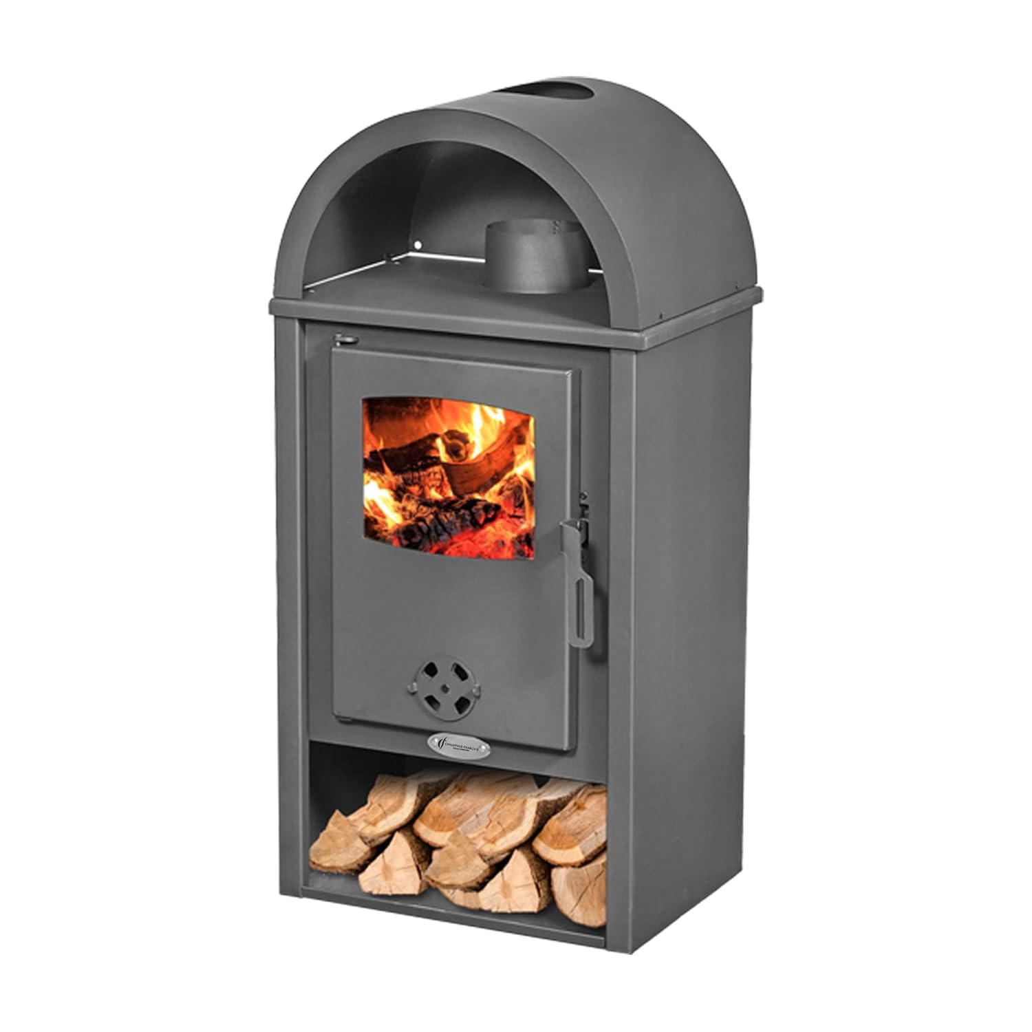 Sannover Holzofen Dikar 10 kW - Keramikbefeuerung